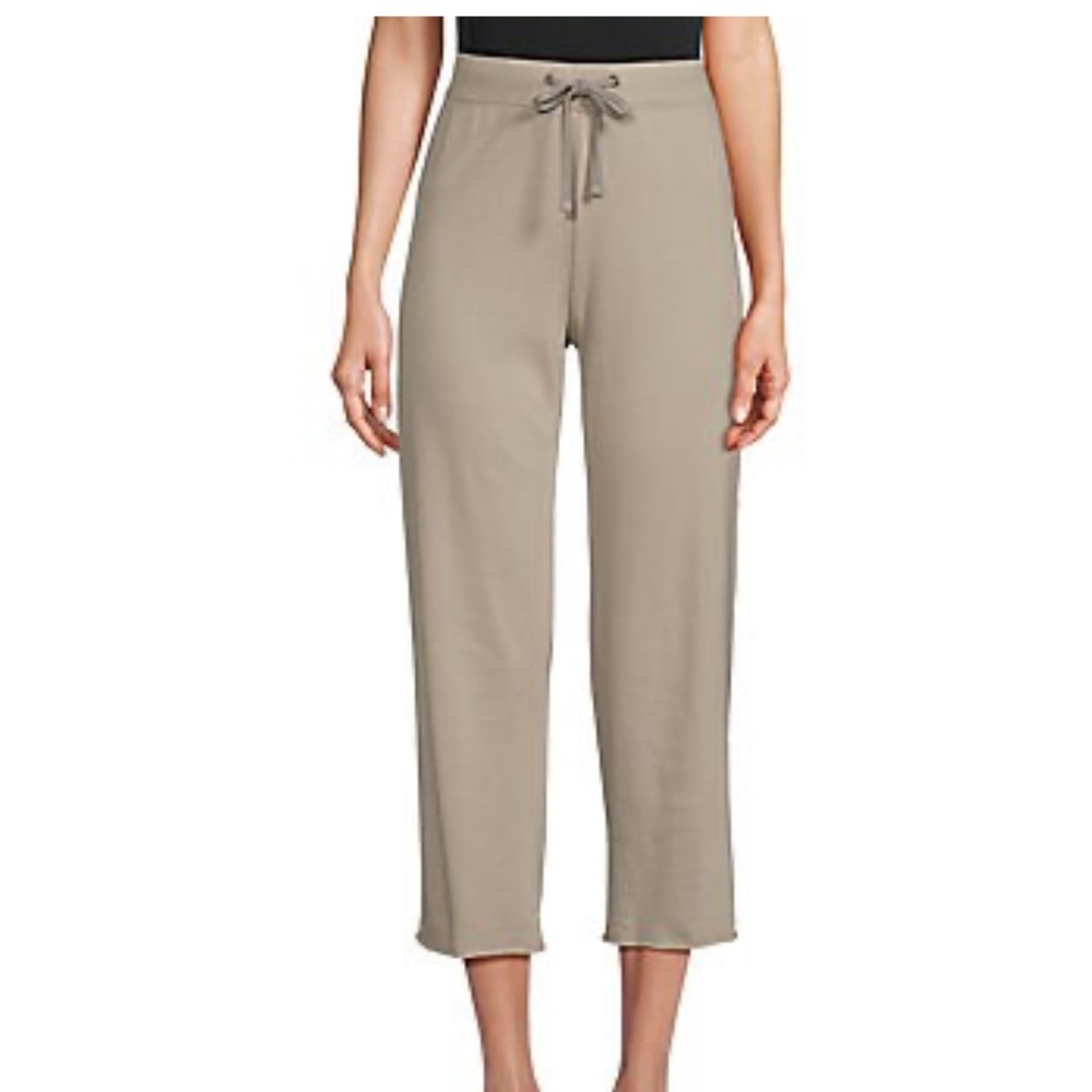 James Perse French Terry cutoff sweatpants
